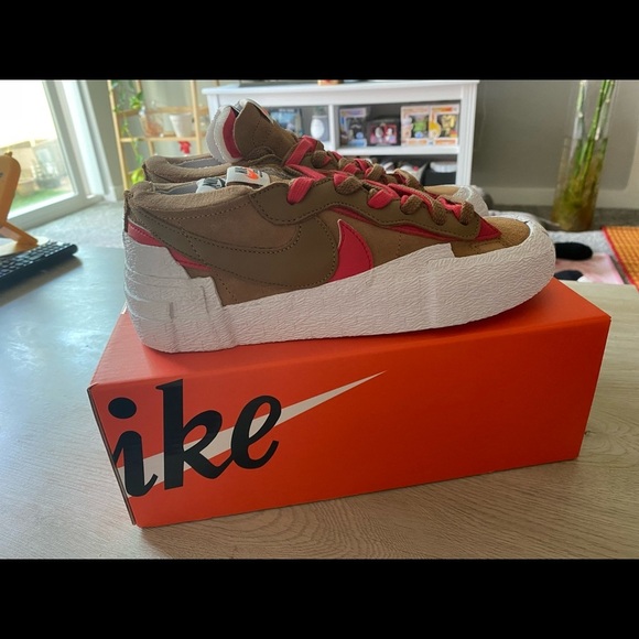 Nike Other - Nike Blazer Low Sacai British Tan
